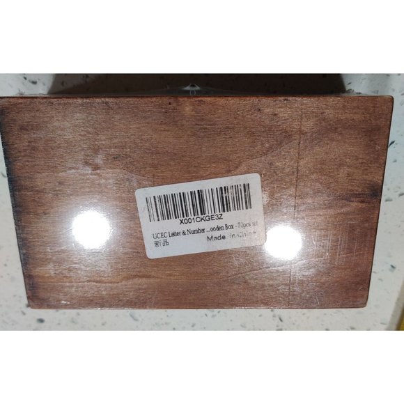 70 Pcs Alphabet Stamps Multipurpose Number Alphabet Letter Wood Rubber Stamps - Picture 4 of 8